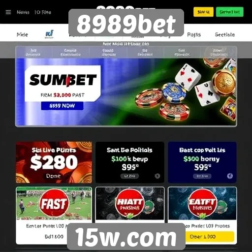 Plataforma 8989bet oferece promoções exclusivas