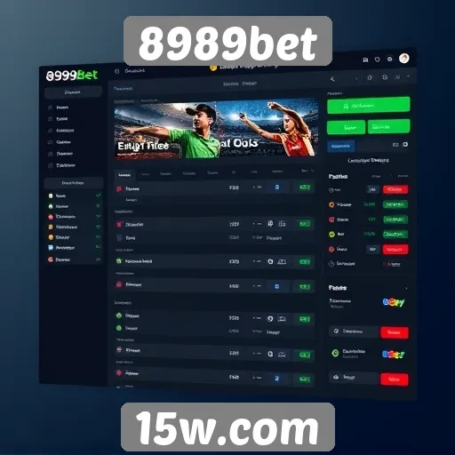 Avaliação da interface de usuário do 8989bet